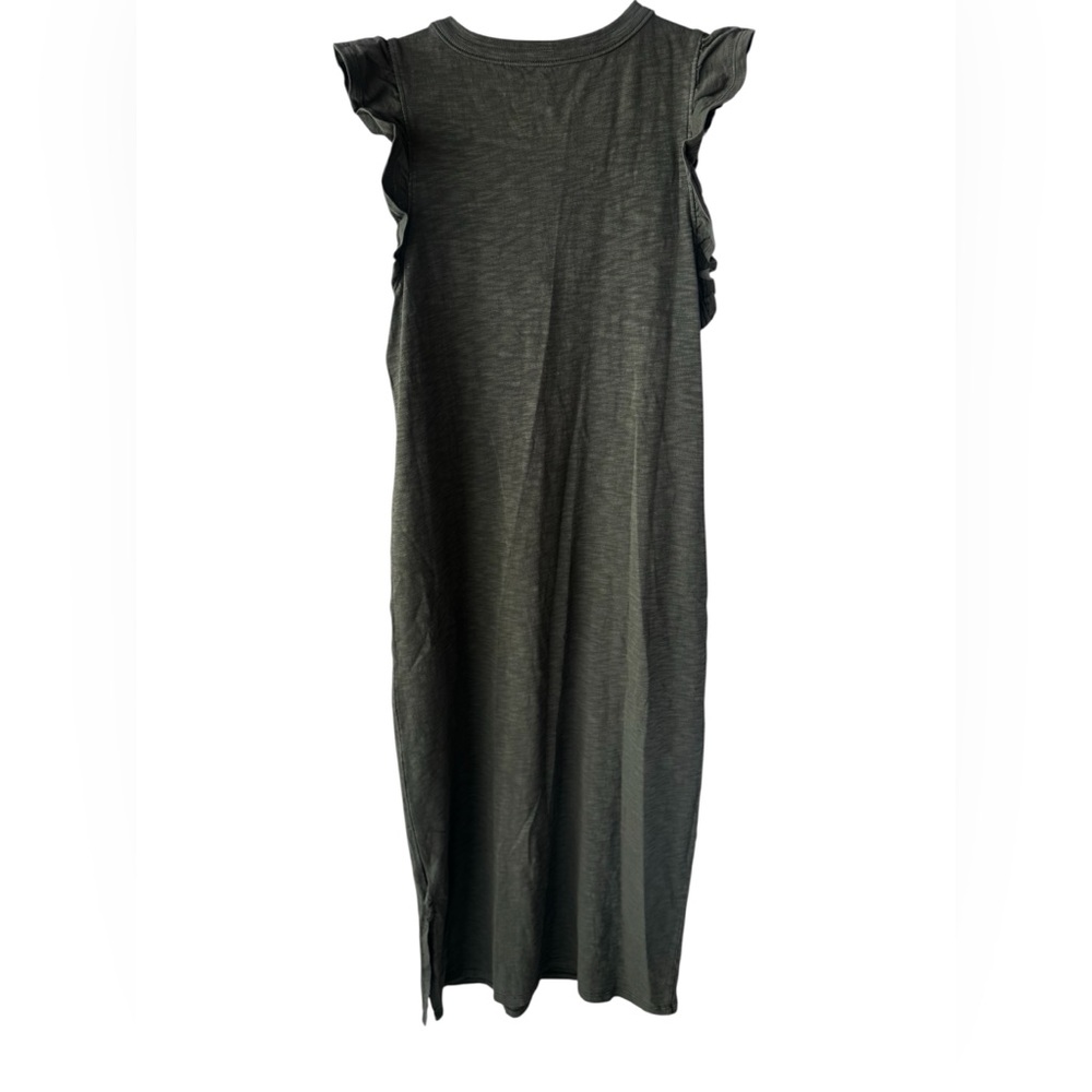 Universal Thread Charcoal Midi Dress 100% Cotton - Picture 4 of 8